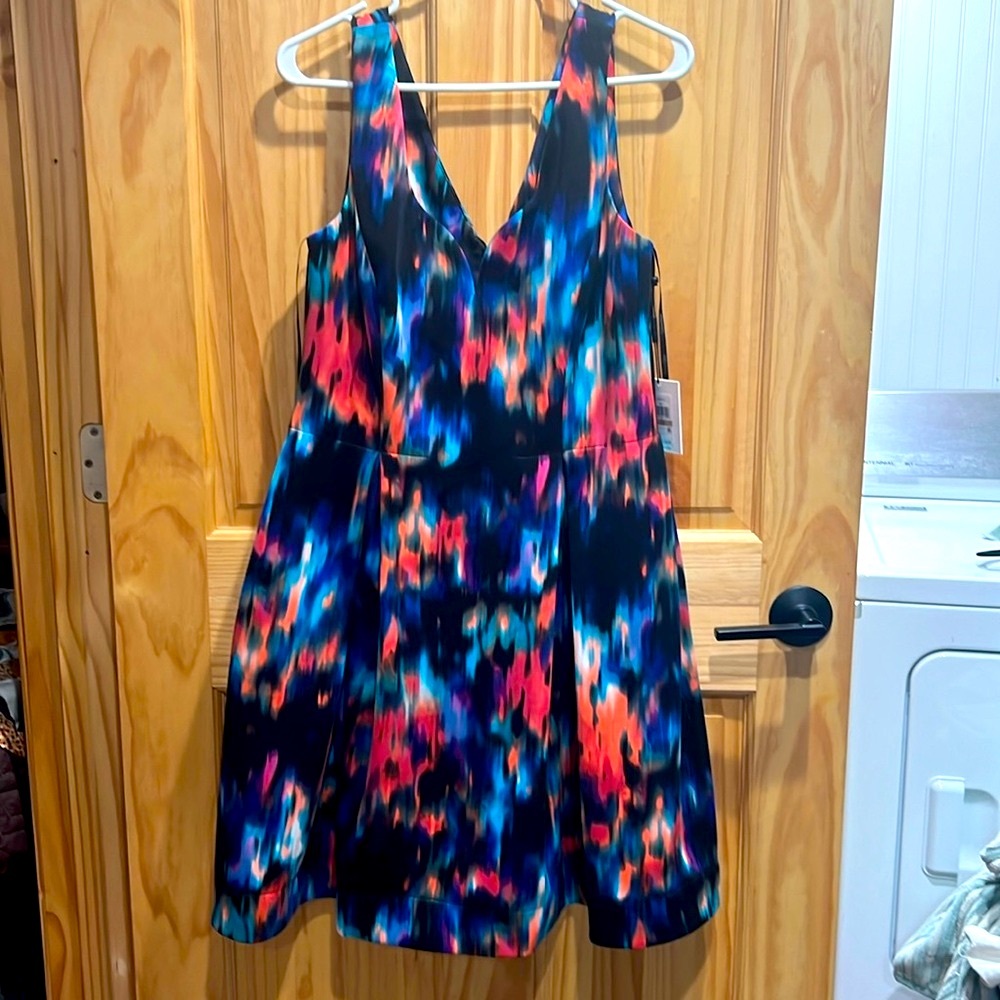 Calvin Klein Dresses. Size 12. Multi Colored.